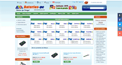 Desktop Screenshot of baterias-pc.com